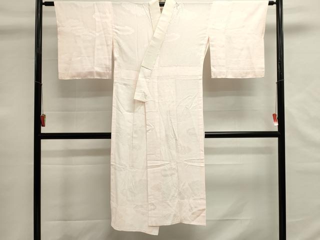 平和屋着物■長襦袢　無双仕立て　雲重ね吉祥地紋　正絹　逸品　DABG6819cd
