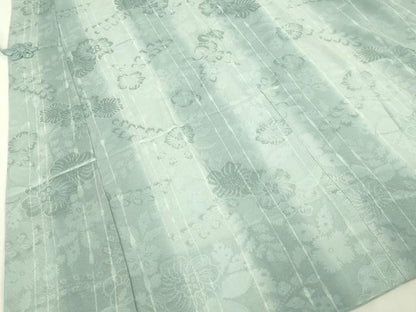 平和屋着物∞極上　道中着　スリーシーズン　春夏秋　塵除け　ロング丈　辻が花紋紗　暈し染め　逸品　未使用　DZAB7528kh6