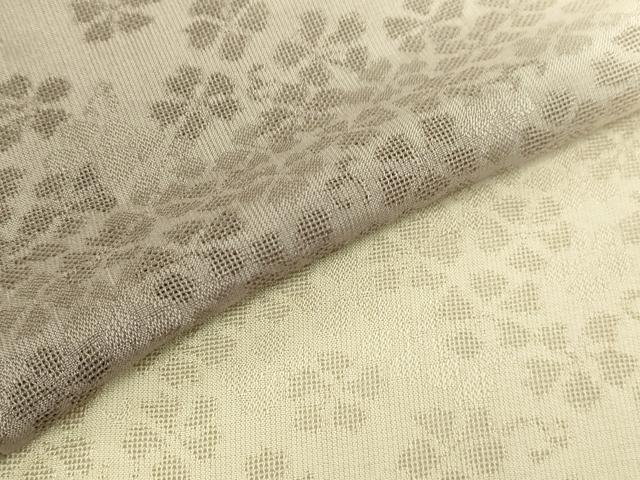 平和屋着物∞極上　道中着　スリーシーズン　春夏秋　塵除け　ロング丈　舞花紋紗　暈し染め　逸品　DZAB7518kh6