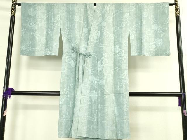 平和屋着物∞極上　道中着　スリーシーズン　春夏秋　塵除け　ロング丈　辻が花紋紗　暈し染め　逸品　未使用　DZAB7528kh6