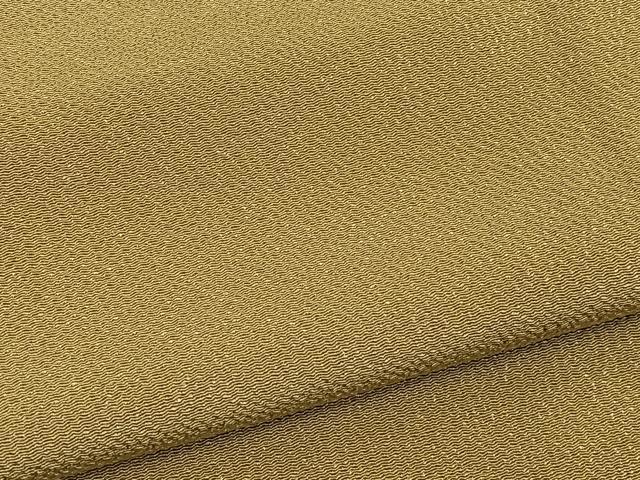 平和屋着物●本加賀友禅作家　西尾翠峰監修　色無地　桑染色　鬼しぼ縮緬　正絹　逸品　BAAX2840hv