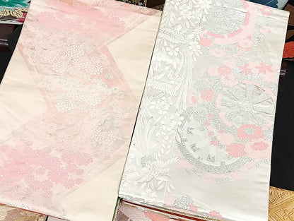 平和屋着物■袋帯 西陣 まとめて100点 鳳凰 鶴 尾長鳥 花柄 七宝 正倉院 金銀糸 など 着用可能多数 未使用品あり 全て正絹 mmm1157