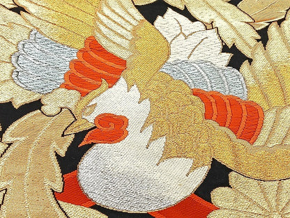 平和屋着物■袋帯 西陣 まとめて100点 鳳凰 向かい鶴 鳥 蝶 更紗 花柄 楽器 七宝 正倉院 金銀糸 着用可能多数 未使用品有 全て正絹 mmm1158