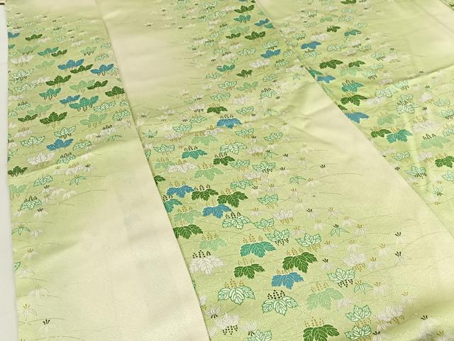 平和屋着物■上質な小紋　桐　暈し染め　正絹　逸品　BAAX6584hj