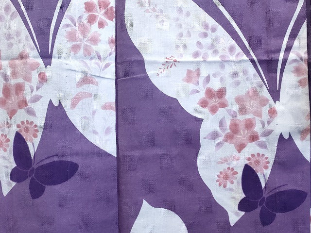 平和屋本店■浴衣 まとめて 45点 蝶 花柄 竜田川文様 ラメ など 着用可能多数 未使用品あり ppp3808