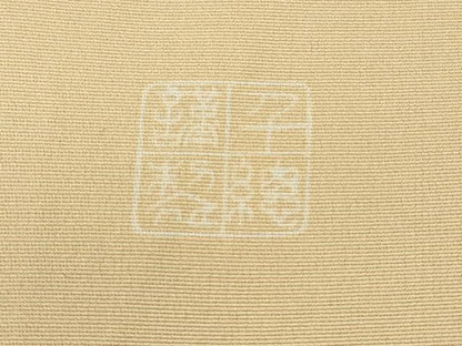 平和屋本店●極上　創業460年・千總　訪問着　駒刺繍　道長正倉院花文　浅黄色地　暈し染め　大丸扱い　逸品　DZAB4004kh6