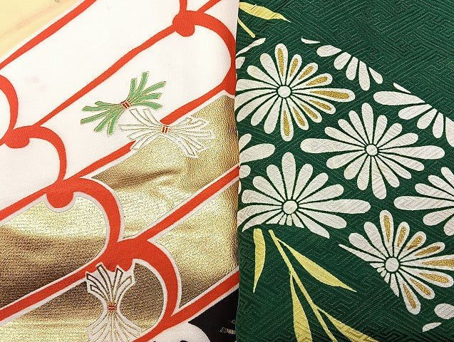 平和屋着物■着物 訪問着 単衣 まとめて 20点 鶴 蝶 花柄 駒刺繍 金彩 洗える着物 和服 ハンドメイド リメイク 生地 未使用品あり mmm1172