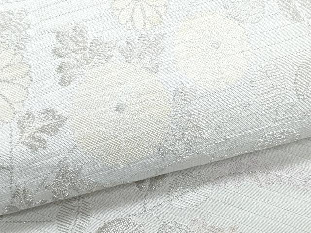 平和屋着物＊夏物　六通柄袋帯　秋草文　金糸　CABH8210fb