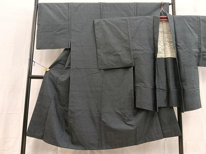 平和屋着物■男性　本場大島紬　アンサンブル　100亀甲　総詰め　正絹　逸品　BAAX3707yc