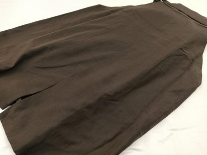 平和屋着物●男性　行灯袴　縞　正絹　逸品　BAAX3751yc