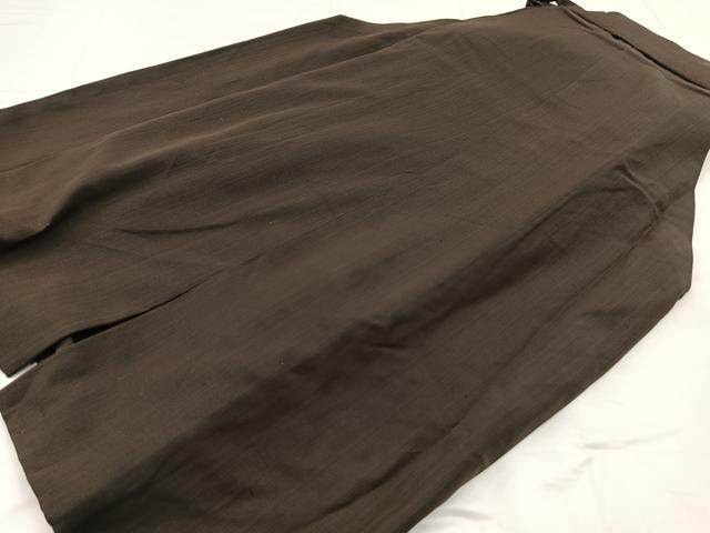 平和屋着物●男性　行灯袴　縞　正絹　逸品　BAAX3751yc