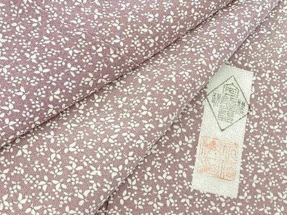 平和屋着物■上質な小紋　作家物　小花尽くし　暈し染め　正絹　逸品　BAAX3800yc