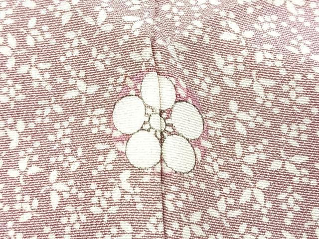 平和屋着物■上質な小紋　作家物　小花尽くし　暈し染め　正絹　逸品　BAAX3800yc