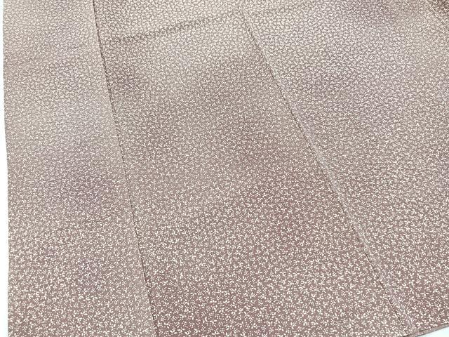 平和屋着物■上質な小紋　作家物　小花尽くし　暈し染め　正絹　逸品　BAAX3800yc