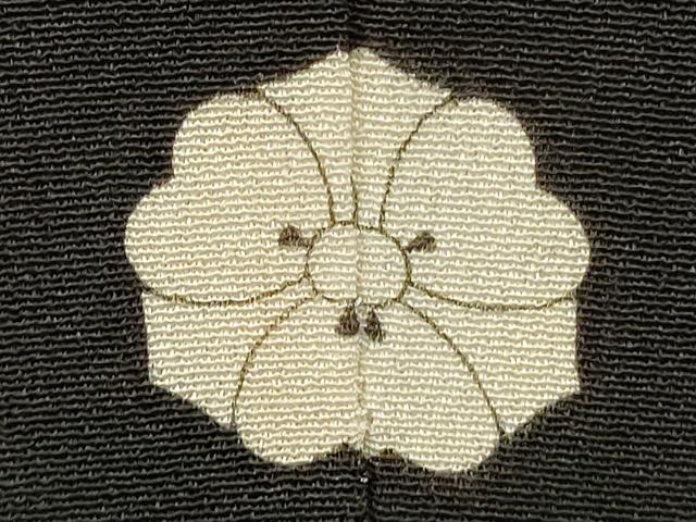 平和屋着物■豪華黒留袖　駒刺繍　浜松文　金彩　正絹　逸品　DABG6929cd