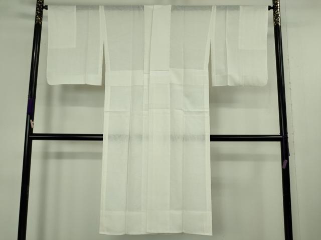 平和屋本店＊極上　夏物　京都祇園の老舗　ぎをん齋藤　色無地・長襦袢セット　絽　藍墨茶色　たとう紙付き　逸品　未使用　DZAB6316kh6