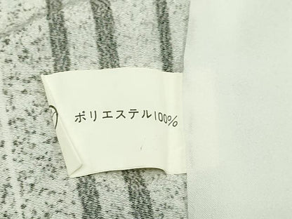 平和屋着物▽小紋　単衣　麻の葉文　洗える着物　DABG9783sf