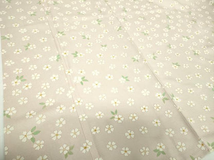 平和屋着物●上質な小紋　舞桜　正絹　逸品　DABG8254ps