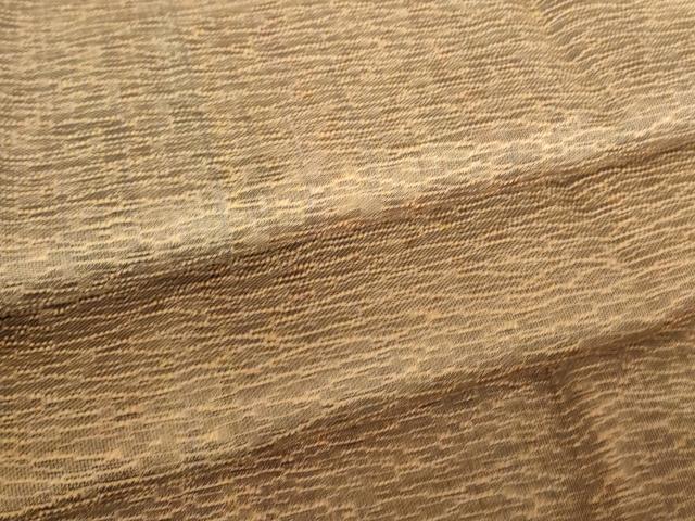 平和屋着物▽道行コート　スリーシーズン　春夏秋　塵除け　間道　鈴乃屋扱い　ロング丈　正絹　逸品　DABG0718az