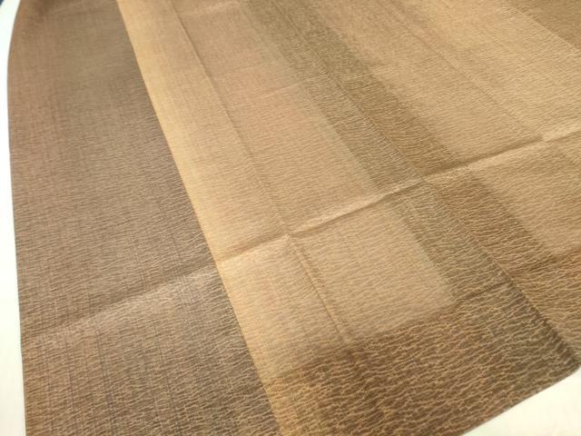 平和屋着物▽道行コート　スリーシーズン　春夏秋　塵除け　間道　鈴乃屋扱い　ロング丈　正絹　逸品　DABG0718az