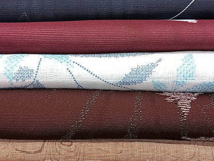 平和屋着物■夏物 小紋 絽 紗 洗える着物 まとめて20点 蝶 花柄 着用可能多数 mmm1176