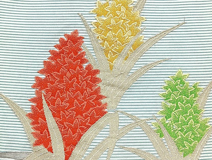 平和屋着物■夏物 名古屋帯 絽 紗 まとめて 50点 向かい鶴 鳥 花柄 竜田川文様 絽綴れ 金銀糸 など 未使用品あり 全て正絹 mmm1185