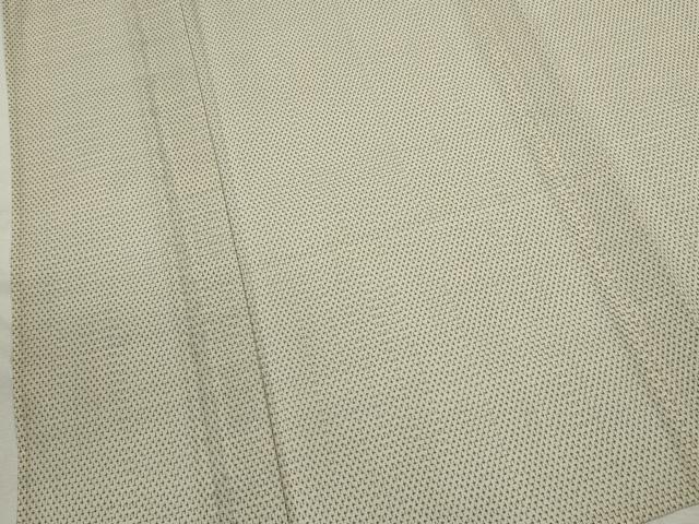 平和屋着物＊夏物　男性　紗紬　蚊絣　正絹　逸品　CABH7836ze