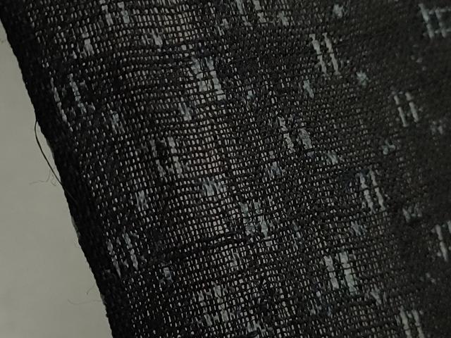 平和屋着物＊夏物　重要無形文化財　本場宮古上布　格子　苧麻　逸品　CABH7831ze