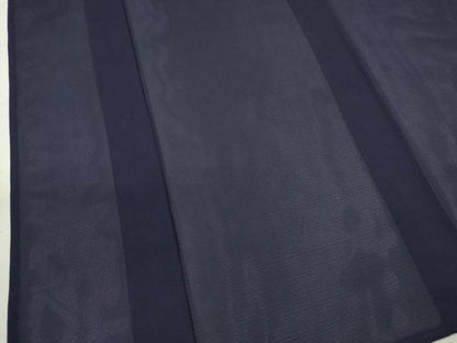平和屋着物＊夏物　色無地　絽　黒紅色　洗える着物　CABH7848ze