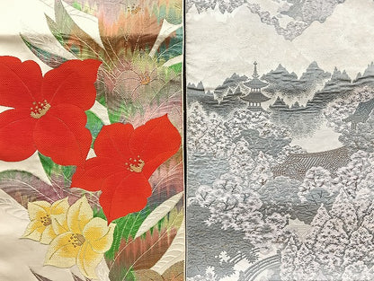 平和屋着物■名古屋帯 まとめて100点 鳥獣 人物 風景 更紗 花柄 本場筑前博多織 献上 駒刺繍 金銀糸 など 未使用品あり 全て正絹 mmm1188