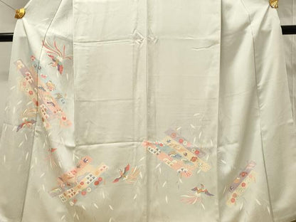 平和屋着物■訪問着　鳳凰花文　金彩　正絹　逸品　DABG4492qp