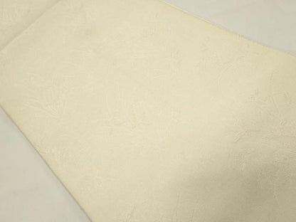 平和屋着物＊夏物　六通柄袋帯　草花文　金糸　正絹　逸品　DABH1636cd