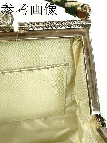 平和屋着物▼和装小物　和装バッグまとめて２点　ハンドバッグ　型染め　吉祥花文　菱花文　未使用あり　逸品　CABH2294ju