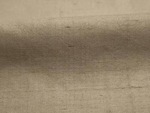 平和屋着物■男性　紬　空五倍子色　正絹　逸品　DABH5546ya