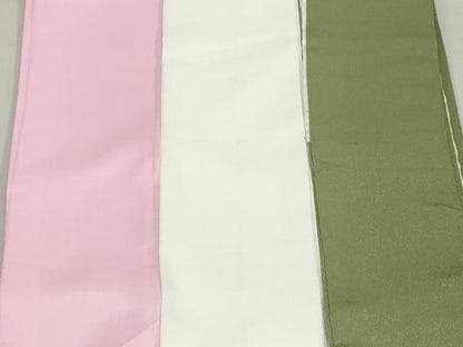 平和屋着物▼和装小物　重ね衿・伊達衿まとめて20点　紗綾形 舞桜 桧垣　金糸　さんび謹製　未使用品あり　逸品　DABG6394xg