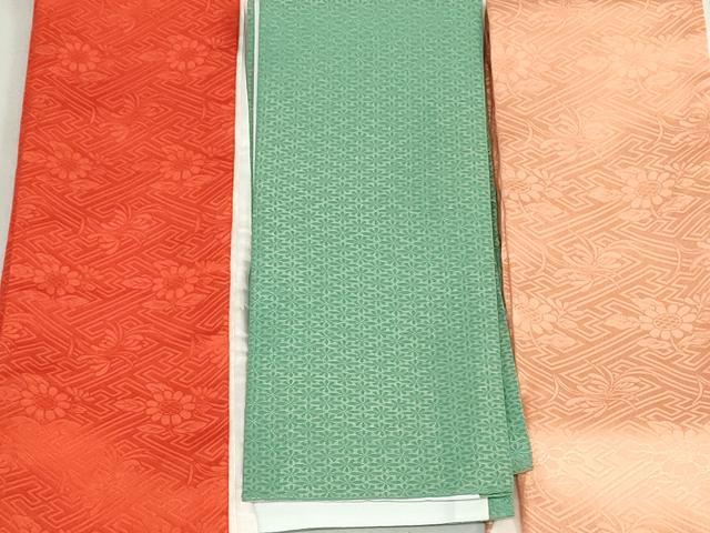 平和屋着物▼和装小物　重ね衿・伊達衿まとめて20点　紗綾形 麻の葉 立波 草花　金糸　逸品　DABG6395xg
