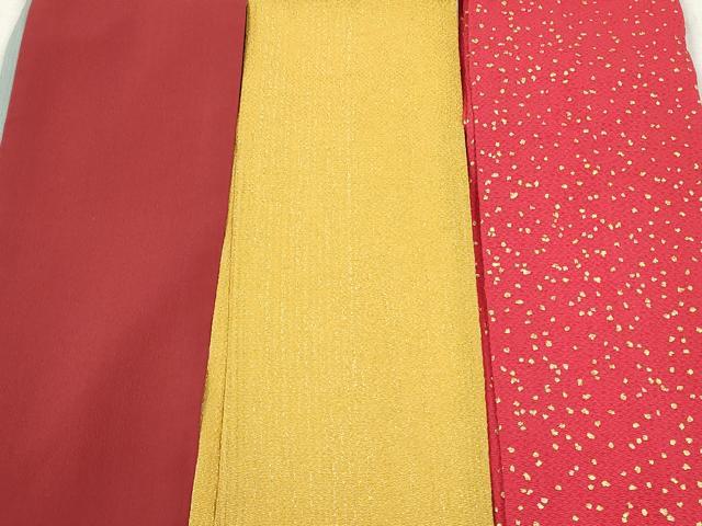 平和屋着物▼和装小物　重ね衿・伊達衿まとめて20点　刺繍　紗綾形 草花 箔散らし　金糸　金彩　ラインストーン　逸品　DABG6402xg
