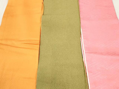 平和屋着物▼和装小物　重ね衿・伊達衿まとめて20点　刺繍　紗綾形 草花 箔散らし　金糸　金彩　ラインストーン　逸品　DABG6402xg