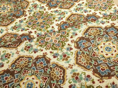 平和屋本店●最高級　中国三大刺繍　総相良刺繍　総刺繍　袋帯　200万粒　総詰め　正倉院花文　逸品　DZAB7762kh6