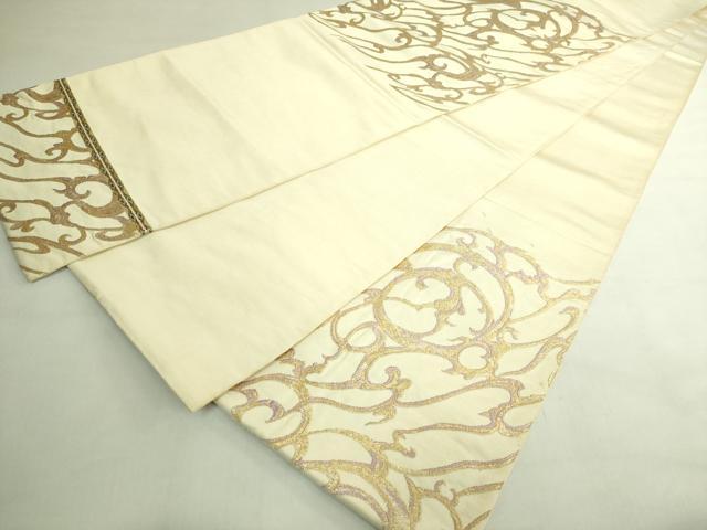 平和屋本店●最高級　龍村平蔵製　太鼓柄　本袋帯　慶州龍鳳錦　金糸　逸品　DZAB7834kh6