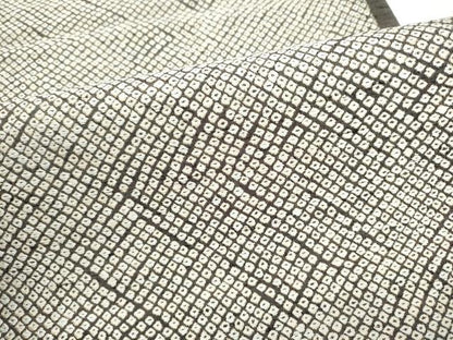平和屋着物●六通柄袋帯　鹿の子文様　金糸　金糸　正絹　逸品　CABI8876hy