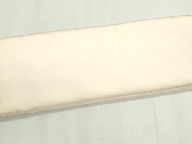 平和屋着物▼羽織・コート　白生地　反物　羽尺　生成り色　逸品　未使用　DABG9060we