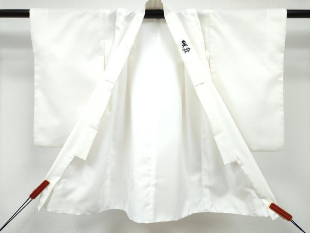 平和屋着物[]七五三　男の子　祝着・羽織・長襦袢(単衣)・行灯袴・小物セット　CHUBBY GANG　生成り色　豹柄 ヒョウ柄　DABG3023ma