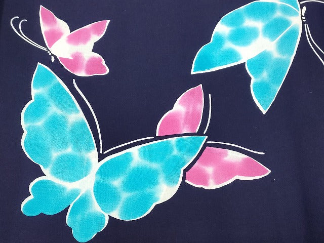 平和屋本店■浴衣反物 まとめて 45点 蝶 花柄 紫陽花 Kansai 山本寛斎 GUY LAROCHE 夏すがた 江戸ゆかた よし水 など 全て未使用 ppp3880