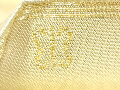 平和屋着物●西陣　川島織物　六通柄　本袋帯　色紙重ね草花文　金銀糸　銀座きしや　正絹　逸品　CABI9013hy