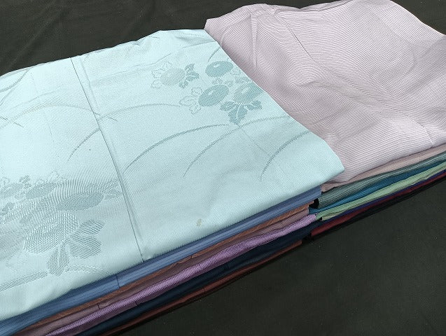 平和屋着物■夏物 色無地 絽 紗 まとめて20点 花柄 紋紗 着用可能多数 全て正絹 mmm1195