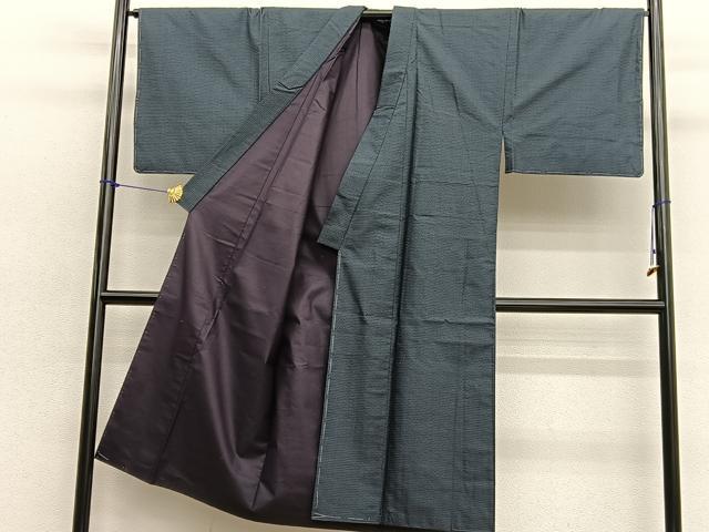 平和屋着物■男性　本場大島紬　アンサンブル　100亀甲　総詰め　正絹　逸品　未使用　BAAX7314hv