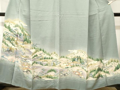 平和屋着物■豪華色留袖　御所解文　暈し染め　正絹　逸品　CABI7926ev