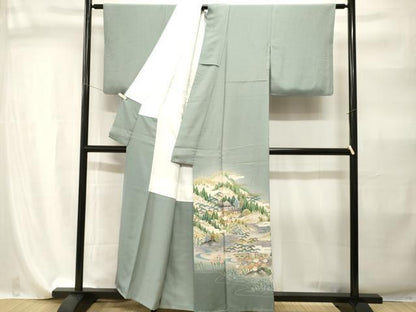 平和屋着物■豪華色留袖　御所解文　暈し染め　正絹　逸品　CABI7926ev