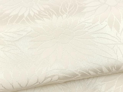 平和屋着物■長襦袢　無双仕立て　花尽くし地紋　正絹　逸品　BAAX9146yc